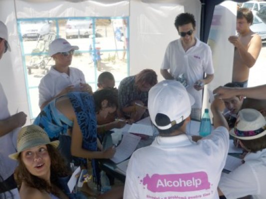 Caravana Alcohelp ajunge la Constanţa